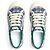 Gucci Sneakers Jacquard Tennis Blu - vista 6