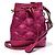 Gucci Borsa a secchiello GG Marmont matelassé piccola Rosa - vista 4