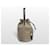 Prada Borsa a secchiello piccola in jacquard con logo Marrone - vista 4