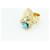 Gucci Anello leone in ottone D'oro  - vista 11