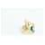 Gucci Anello leone in ottone D'oro  - vista 5