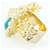 Gucci Anello leone in ottone D'oro  - vista 6