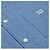 Céline Camicia in cotone chambray loose in lavaggio indigo Blu - vista 4