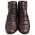 Chanel Botines de cuero marrón Castaño - vista 2