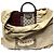 Gucci Borsa Tote Grande Ophidia Bordeaux Nero - vista 13