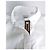 Burberry Camicia da Donna a Quadri LAPWING Bianco - vista 12
