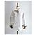 Burberry Camicia da Donna a Quadri LAPWING Bianco - vista 3