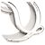 Portachiavi CL Logo Strass Christian Louboutin Argento - vista 12
