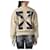 Off White Beige Sweatshirt mit Pfeil-Logo Orange - Ansicht 11