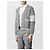 Thom Browne Bar gestreifter Milano-Stich-Kanten-Cardigan Braun - Ansicht 5