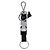 Prada Triangle Logo Keychain