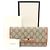 Gucci Cartera larga con cinta de acabado en PVC y logo GG en charol Castaño - vista 2