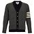 Thom Browne Halb-Cardigan aus Merinowolle