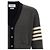 Thom Browne Halb-Cardigan aus Merinowolle - Ansicht 5
