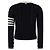 Thom Browne Merinowoll-Cardigan mit Kabelstrickmuster Blau - Ansicht 5