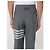 Thom Browne Pantaloni in lana a tessitura semplice Marrone - vista 8