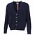 Thom Browne Cardigan in Piquet Lavato in Lana Merino