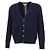 Thom Browne Cardigan in Piquet Lavato in Lana Merino - vista 10