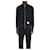 Thom Browne Bar Loopback Seta con Cappuccio e Zip Nero  - vista 7