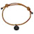 Bottega Veneta Bracciale Intrecciato Marrone - vista 5