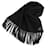Prada Sciarpa in seta e cashmere Nero  - vista 1