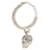 Alexander Mcqueen Orecchini a cerchio Skull D'oro  - vista 8