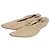 Scarpe flat a bande Bottega Veneta Marrone