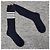 Calze a righe con tab Thom Browne Blu Navy - vista 15