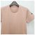 Moncler Camiseta de jersey de algodão com mangas curtas e patch de logo Rosa - vista 11