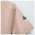 Moncler Camiseta de jersey de algodão com mangas curtas e patch de logo Rosa - vista 12