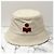 Isabel Marant Cappello bucket logo HALEY Ecru Timbro rosso: ECRD - vista 11