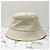Isabel Marant Cappello bucket logo HALEY Ecru Timbro rosso: ECRD - vista 3
