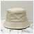 Isabel Marant Cappello bucket logo HALEY Ecru Timbro rosso: ECRD - vista 4