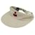 Isabel Marant TYRY Logo Visor Cap Ecru Rot (ECRD)  - Ansicht 1