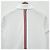 Thom Browne Polo Branco com Listras e Logo Clássico nas Costas - vista 17