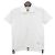 Thom Browne Polo Branco com Listras e Logo Clássico nas Costas - vista 2
