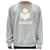Isabel Marant MIKOY Samt-Logo-Sweatshirt Hellblau Ecru LUEC - Ansicht 10