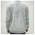 Isabel Marant MIKOY Samt-Logo-Sweatshirt Hellblau Ecru LUEC - Ansicht 4