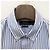 Camicia a righe blu e bianca con logo ricamato di pony Polo Ralph Lauren - vista 15