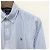 Camicia a righe blu e bianca con logo ricamato di pony Polo Ralph Lauren - vista 17