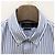 Camicia a righe blu e bianca con logo ricamato di pony Polo Ralph Lauren - vista 3