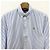 Camicia a righe blu e bianca con logo ricamato di pony Polo Ralph Lauren - vista 4