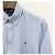 Camicia a righe blu e bianca con logo ricamato di pony Polo Ralph Lauren - vista 5
