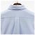 Camicia a righe con logo ricamato di pony Polo Ralph Lauren blu e bianco - vista 6