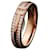 Tiffany & Co Narrow Ring Rose Gold Full Pavé Diamond Size Pink  - view 1