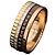 Boucheron Anillo Quattro Clásico Pequeño Oro Rosa Diamante