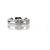 Tiffany & Co Schmale Ring aus Weißgold mit Vollpave-Diamanten Größe - Ansicht 4