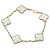 Van Cleef & Arpels Vintage Alhambra Motif Bracelet in Yellow Gold  - view 1