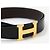 Hermès Reversible Belt with Gold Hardware Black Chocolate - view 5