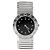 Bulgari Tubogas Stahl Schwarzer Diamant